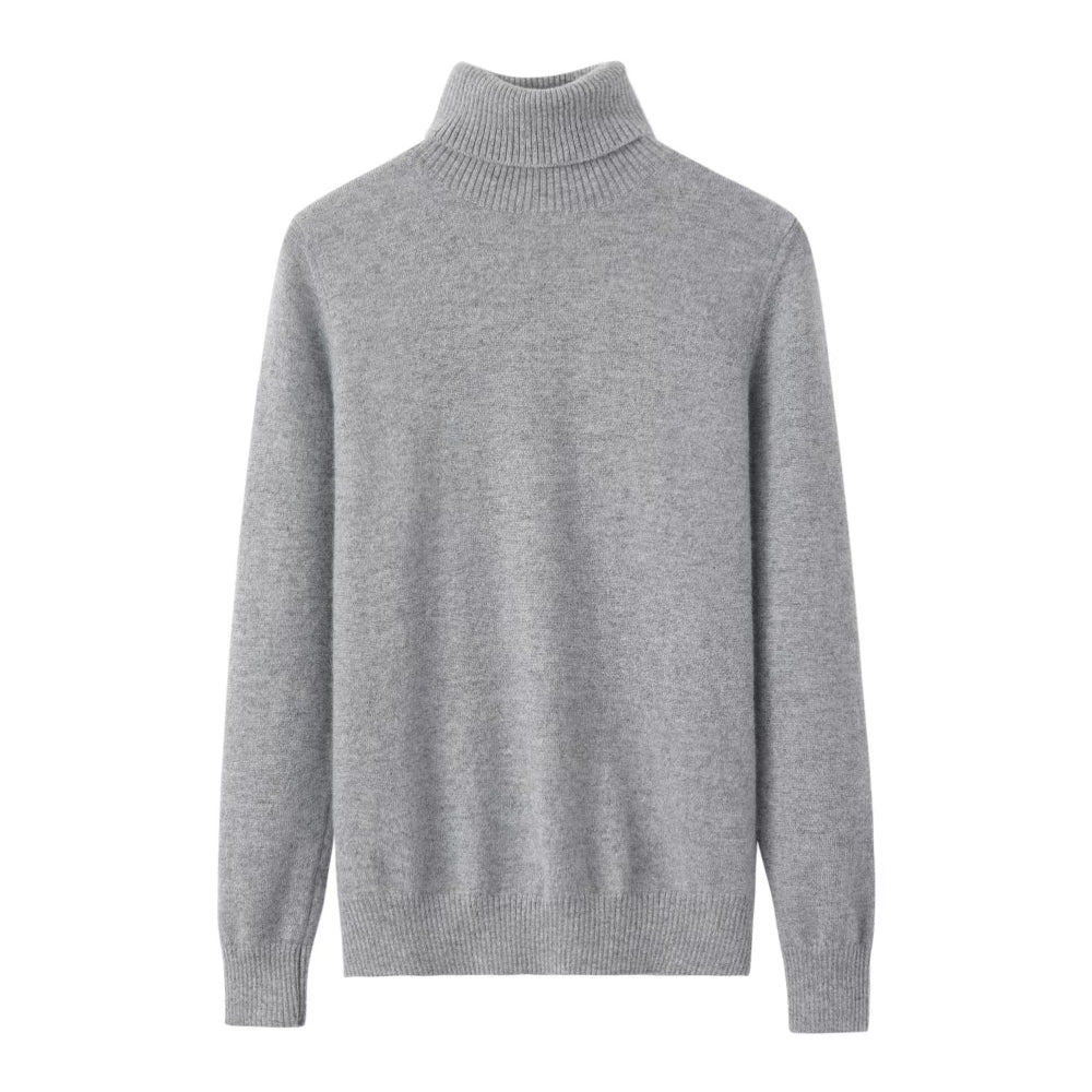 Cashmere Notes Turtleneck Women's Pullover