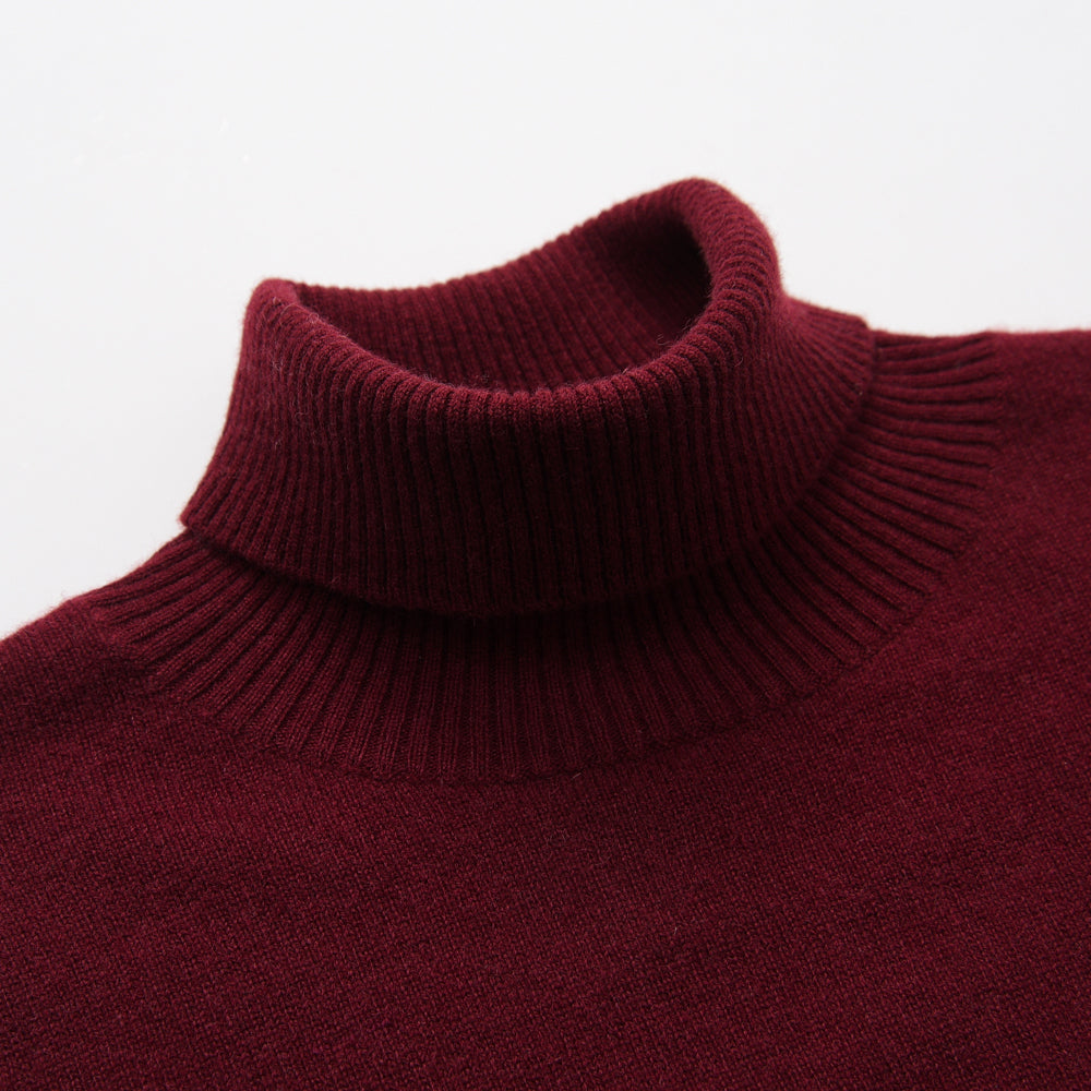 Cashmere Notes Turtleneck Women's Pullover