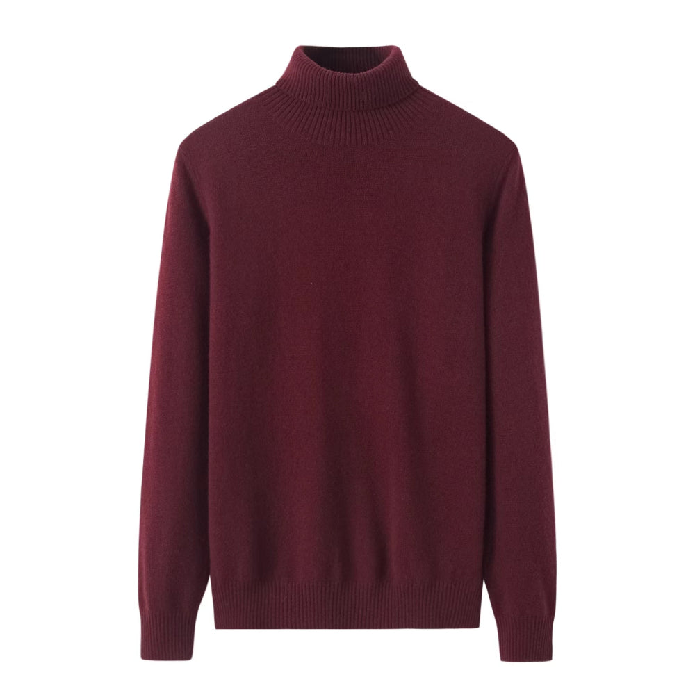 Cashmere Notes Turtleneck Women's Pullover