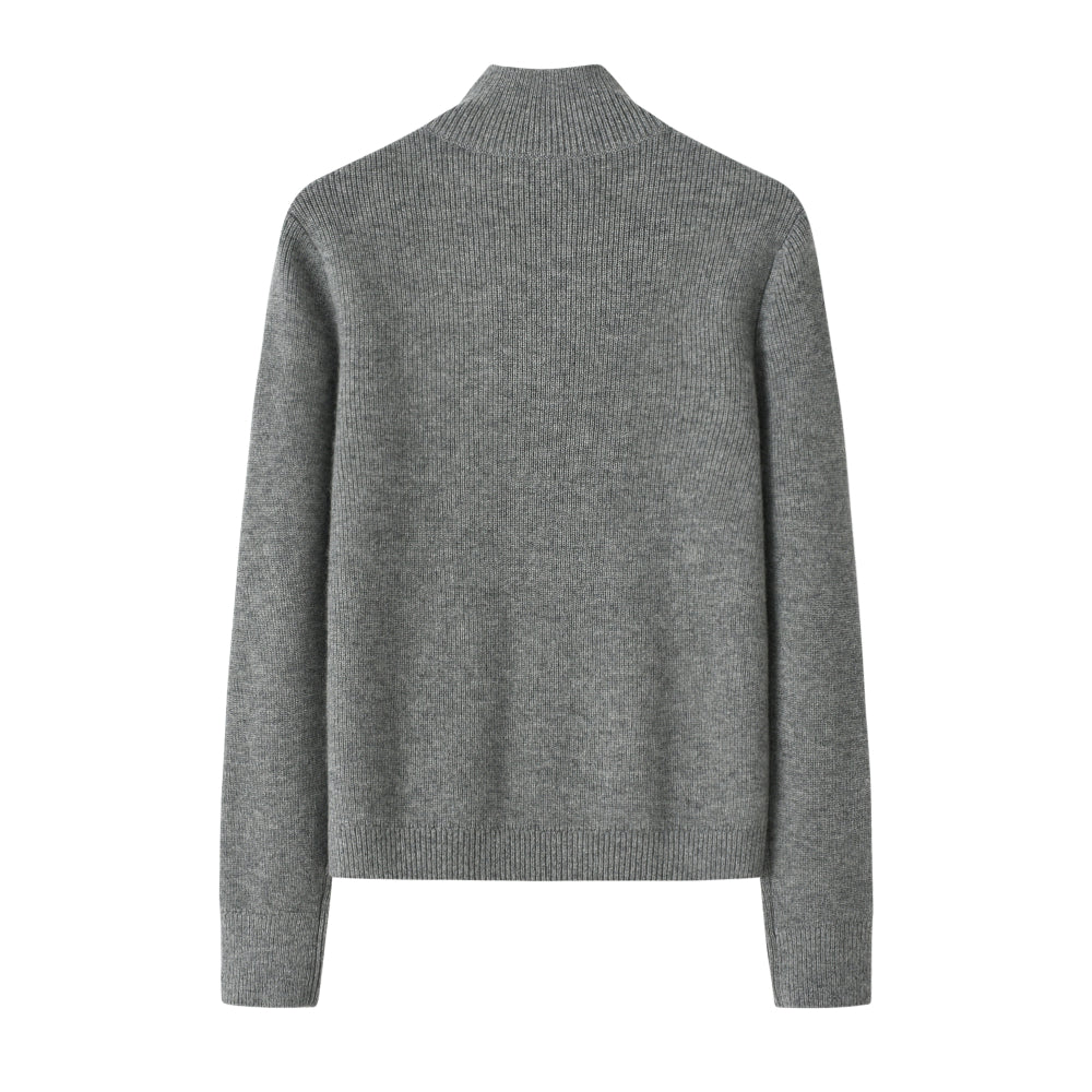 Cashmere Notes Half-high Single-bed Women's Pullover