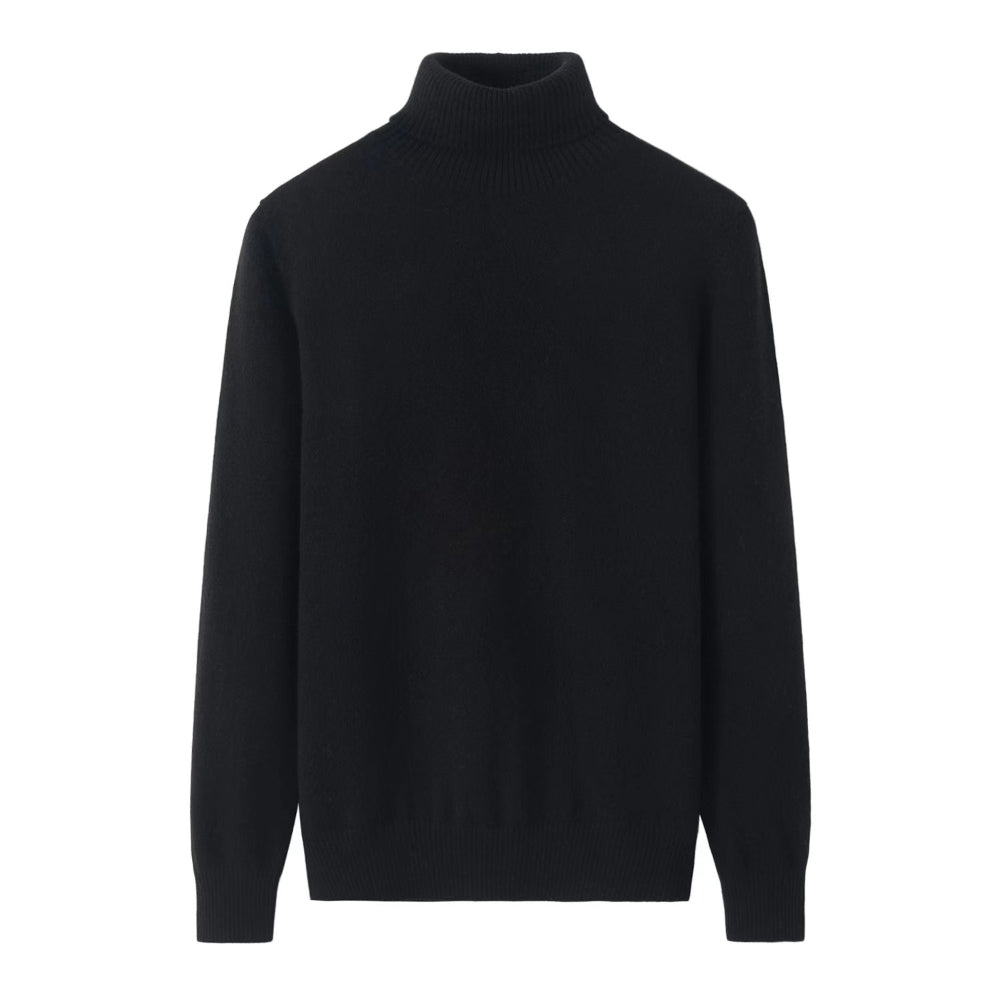 Cashmere Notes Turtleneck Women's Pullover